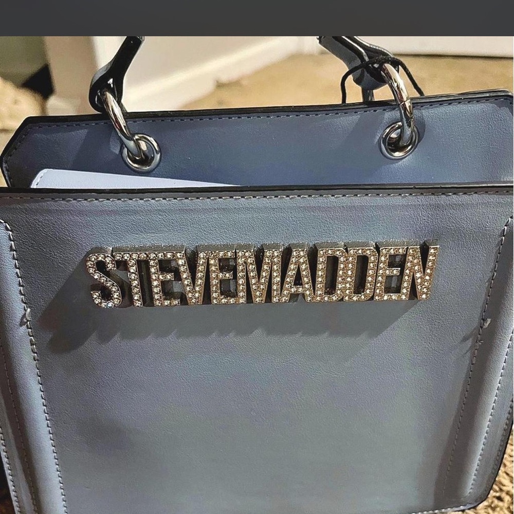 Steve Madden Gray Tote Bag